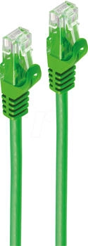 Shiverpeaks Patchkabel Kat. 6A U/UTP gr&uuml;n 15,00m mitCat.7 Belegung: EIA/TIA 568B (BS08-35083)