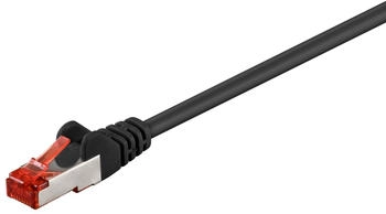 Wentronic CAT 6-025 LC SSTP PIMF 0.25m RJ-45 RJ-45 M&auml;nnlich/m&auml;nnlich 10/100/1000Base-T(X) Schwarz (87787)