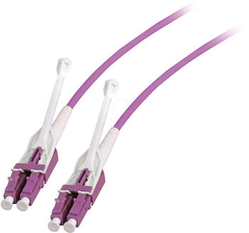 EFB-Elektronik Duplex Jumper LC-LC OM4 15m it Push/Pull Tab austauschbare Polarität (DJP-LCLCOM4-UNI-15)