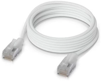 Ubiquiti Ultra-thin braided shielded RJ45 patch cable (UACC-CABLE-PATCH-EL-C6A-2M-W)