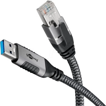 Wentronic 70695 Schwarz Silber 15m Cat6 F/UTP (FTP) (70695)