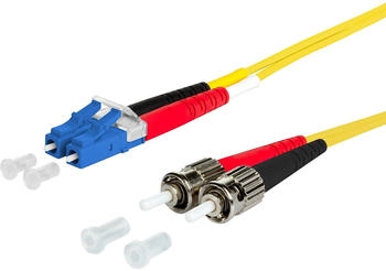 Metz Connect OpDAT Patchkabel OS2 LC-D/2xST SM 1m gelb I-V(ZN)H E9/125 (151P1JOAO10E)