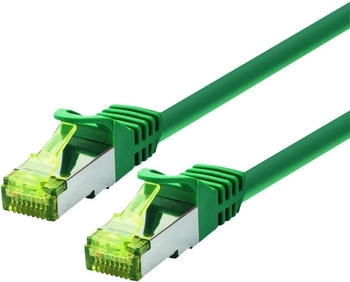 Logon Grün 15m Cat6a S/FTP (S-STP) (TCR6ASS150G)
