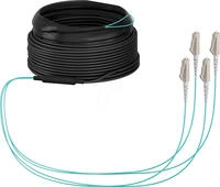 EFB Elektronik Trunkkabel U-DQ ZN BH OM3 4G 1x4 LC-LC 10m Dca LSZH - Kabel - 10...