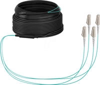 EFB Elektronik Trunkkabel U-DQ ZN BH OM3 4G 1x4 LC-LC 40m Dca LSZH - Kabel - 40...