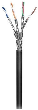 MicroConnect 100m Cat6 Cat6 S/FTP (S-STP) Schwarz Polyethylene (PE) (KAB028-100)
