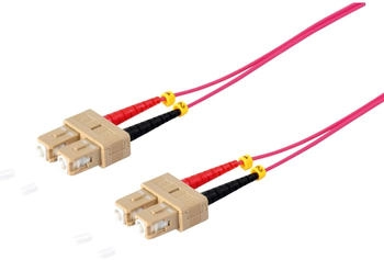 Shiverpeaks maximum connectivity LWL-Duplex Patchkabel SC/SC 50/125µ OM4 violett 10,0m (77919/4)