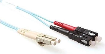 ACT 7m LSZH Multimode 50/125 OM3 fiber patch cable duplex Lc-sc (RL8607)