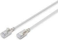 DIGITUS CAT 6A F-FTP Slim Patchkabel, 5 m, Grau 32/7, L&auml;nge 5 m, Grau