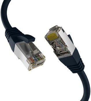 EFB-Elektronik CAT 8.1 S/FTP Patchkabel 0,25m schwarz
