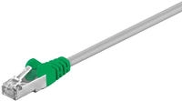 goobay RJ-45 Netzwerkkabel 1,0 m gr&uuml;n bis zu 1,00 Gbit/Sek. bis zu 100 MHz, 1...