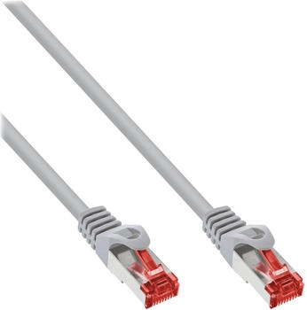 InLine CAT 6 S/FTP Patchkabel 10m grau