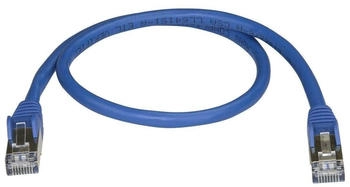 StarTech CAT 6A STP Patchkabel 0,5m blau