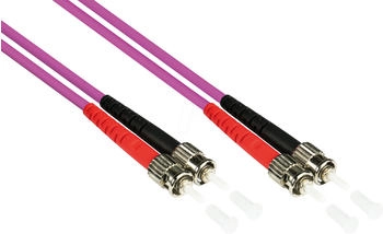 Good Connections Patchkabel LWL Duplex OM4 (Multimode 50/125) ST/ST 20m (LW-820ST4)
