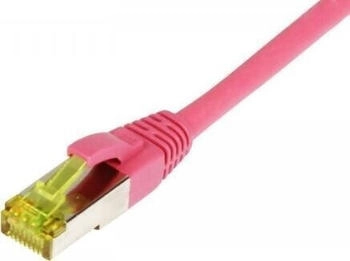 Synergy 21 Patchkabel RJ45 CAT6A 500Mhz, 25m magenta S-STP(S/FTP) mitCat.7 (S217710)