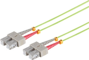 Shiverpeaks maximum connectivity LWL-Duplex Patchkabel SC/SC 50/125&micro; OM5 lindgr&uuml;n 30,0m (07-514815)