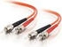 LWL Duplex Kabel, OM2, 2x ST Stecker/2x ST Stecker