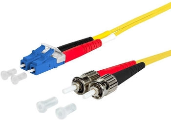 Metz Connect OpDAT Patchkabel OS2 LC-D/2xST SM 5m gelb I-V(ZN)H E9/125 (151P1JOAO50E)