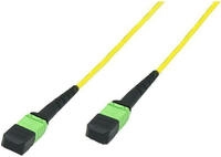 Corning JEDED08GEZ-NB003M, LWL-Patchkabel 8F MPO APC BU/BU OS2 3m gelb