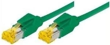 TecLine Patchkabel S/FTP PiMF Cat 6a grün 15,0m Für 10 Gigabit/s (72215G)