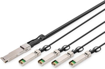 Digitus 40GBase Direktanschlusskabel QSFP+ (M) zu SFP+ (M) 2m SFF-8431/SFF-8432/SFF-8436/SFF-8472