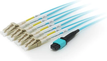 Equip LC/LC 50/125&micro; OM4 LWL-Kabel 3m blau
