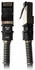 PatchSee Patchkabel UTP Cat 6a 0,9m 10 GBit/s schwarz RJ45 mit Leuchtfunktion (PCI6-U/3)