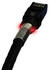 PatchSee Patchkabel UTP Cat 6a 0,9m 10 GBit/s schwarz RJ45 mit Leuchtfunktion (PCI6-U/3)