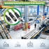 InLine Industrie M12 4-pin D-kodiert Stecker/Stecker PUR 20m (40320)