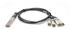 Digitus 40GBase Direktanschlusskabel QSFP+ (M) zu SFP+ (M) 5m SFF-8431/SFF-8432/SFF-8436/SFF-8472