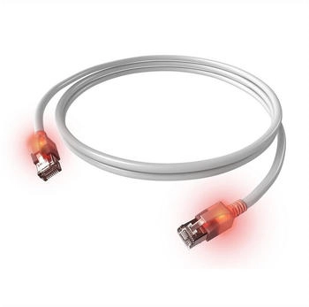 saCon S/FTP Kabel Kat.6A 3m weiss (21.15.2363)