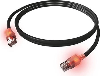 saCon S/FTP Kabel Kat.6A 7m schwarz (21.15.2375)
