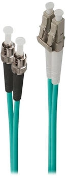 Alogic Glasfaserkabel 2 m LC ST Türkis (LCST-02-OM4)
