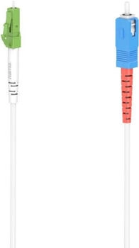 Hama Glasfaser-Netzwerkkabel LC/APC- SC/UPC10 Gbit/s 5,00 m