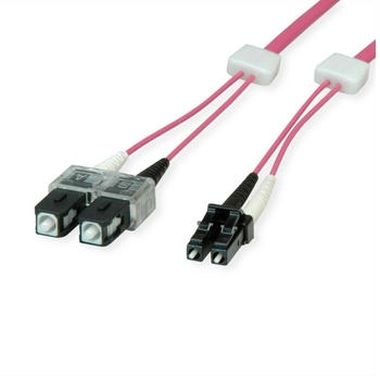saCon LWL-Kabel 50/125µm OM4 LC/SC 5m (LSD42100050)