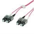 LWL Duplex Kabel, OM4, 2x SC Stecker/2x SC Stecker