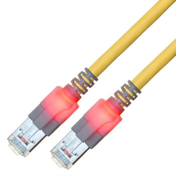 saCon S/FTP Kabel Kat.6 10m rapsgelb (442603,010)