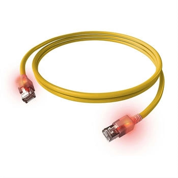 saCon S/FTP Kabel Kat.6A 10m gelb (21.15.2336)