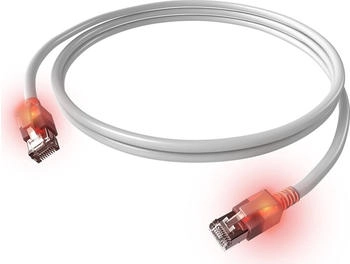 saCon S/FTP Kabel Kat.6A 10m weiss (21.15.2366)