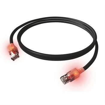 saCon S/FTP Kabel Kat.6A 10m schwarz (21.15.2376)