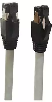 MicroConnect Patch-Kabel RJ-45 (M) zu RJ-45 (M) 3,0m S/FTP CAT 8,1 Grau (MC-SFTP803)