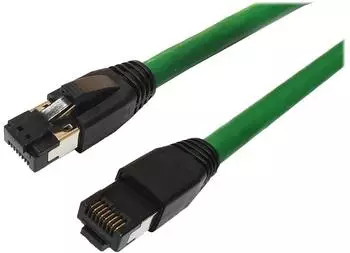 MicroConnect Patch-Kabel RJ-45 (M) zu RJ-45 (M) 7,5m S/FTP CAT 8,1 grün (MC-SFTP8075G)