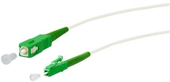 Metz Connect OpDAT Patchkabel SC-S APC/LC-S APC OS2 weiss 5.0m (151P7EAJA50E)