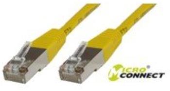 MicroConnect RJ-45 (M) zu RJ-45 (M) 10,0m SSTP-Kabel CAT 6 verseilt Gelb (SSTP610Y)