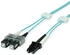 Mcab LWL Duplex Jumper LC/SC 50/125µ OM3