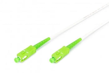 Digitus Glasfaser Patchkabel stahlarmiert simplex singlemode SC/APC SC/APC 20m (DK-2922A-20-SCA-SX)
