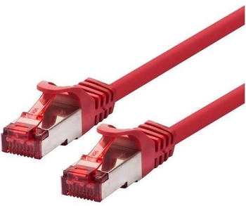 Logon TCR66SS003R Rot 0,3m Cat6 S/FTP (S-STP) (TCR66SS003R)