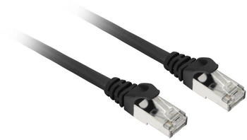Sharkoon Patchkabel SFTP RJ-45 mit Cat.7a schwarz Kabel Netzwerk