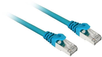 Sharkoon Patchkabel SFTP RJ-45 mit Cat.7a blau Kabel Netzwerk