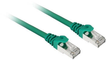 Sharkoon Patchkabel SFTP RJ-45 mit Cat.7a gruen Kabel Netzwerk